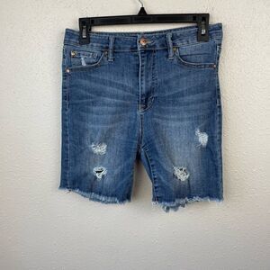 EUC Celebrity Pink Cut-Off Denim Shorts Size 7/28